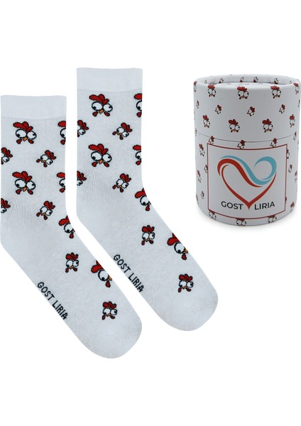 Chicken Socks – Desenli Unisex Soket Çorap