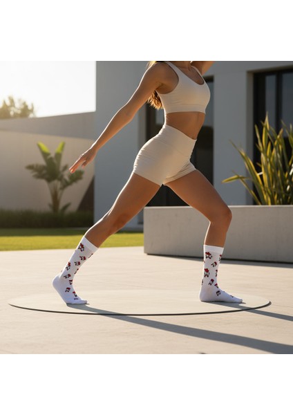 Chicken Socks – Desenli Unisex Soket Çorap