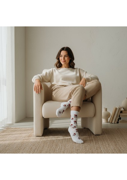 Chicken Socks – Desenli Unisex Soket Çorap
