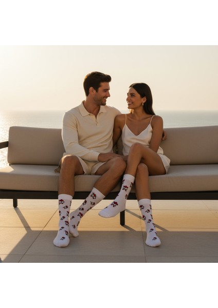Chicken Socks – Desenli Unisex Soket Çorap