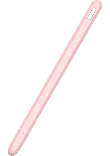 2 Pcs Tablet Press Stylus Pen Koruyucu Kapak Elma Kalemi 2 Kılıflar Silikon Pencil Kılıf Aksesuar Pembe Beyaz (Yurt Dışından) fiyatları