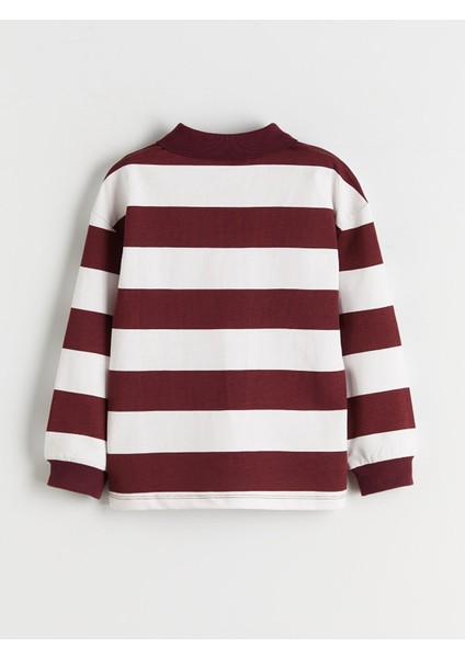 Yeni Sezon Polo Yaka Çizgili Erkek Çocuk Tişört fiyatları