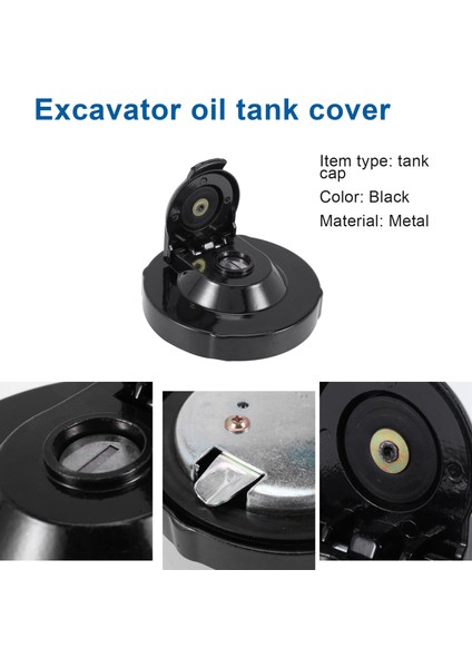 Ekskavatör Yakıt Deposu Kapağı Takeuchi Ekskavatör Track Loader Exkavatör Aksesuarları 15521-00500 (Yurt Dışından) modelleri