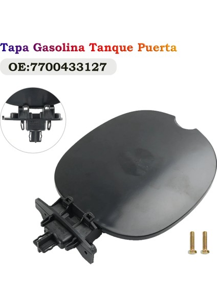 Renault Thalia Mk1 2000-2010 2001 2002 03 2pcs Için Araba Siyah Yakıt Deposu Kapağı 7700433127 (Yurt Dışından) indirimleri