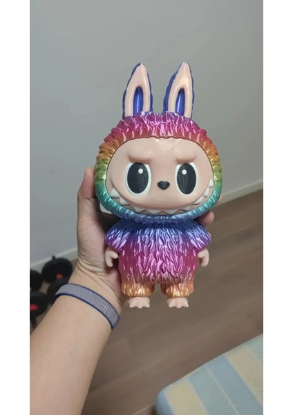 CRAFTSY3D Labubu Figür Modeli – 3D Baskı Dekoratif Tasarım Oyuncak | Boyasız/beyaz modelleri