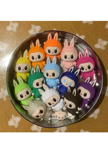 CRAFTSY3D Labubu Figür Modeli – 3D Baskı Dekoratif Tasarım Oyuncak | Boyasız/beyaz indirimleri