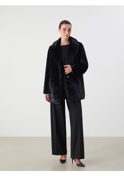 Yeni Sezon Ceket Yaka Kadın Kürk Kaban fiyatları