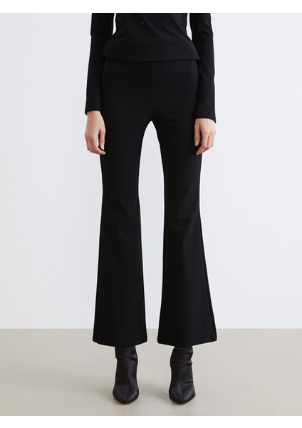 Yeni Sezon Yüksek Bel Ispanyol Paça Kadın Tayt Pantolon fiyatları