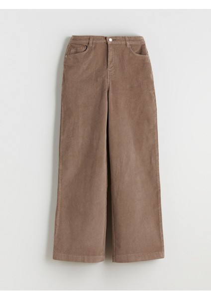 Yeni Sezon Yüksek Bel Kadife Kadın Pantolon indirimleri