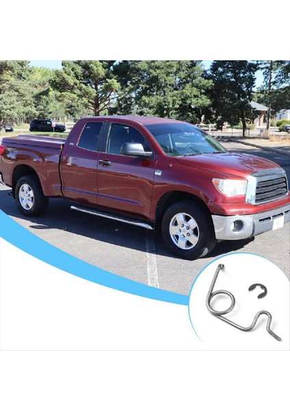 Araç Paslanmaz Çelik Yakıt Kapısı Cep Yay Yakıt Depk Kapağı Yay 77305-0C050 77305-0C060 Toyota Tundra 2007-2020 (Yurt Dışından) modelleri