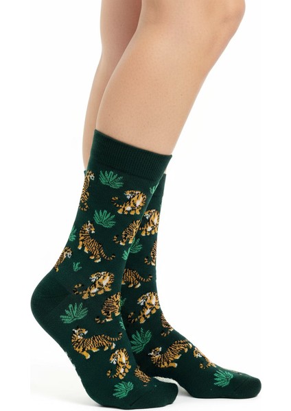 Panther Socks – Desenli Unisex Soket Çorap fırsatları