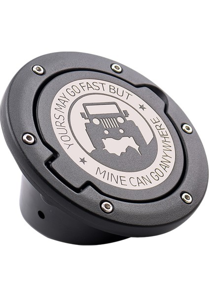 Metal Gaz Kapağı Yakıt Kapısı Gaz Depk Kapağı Jeep Wrangler Için Uygun Jk Sınırsız 07-17 (Yurt Dışından)