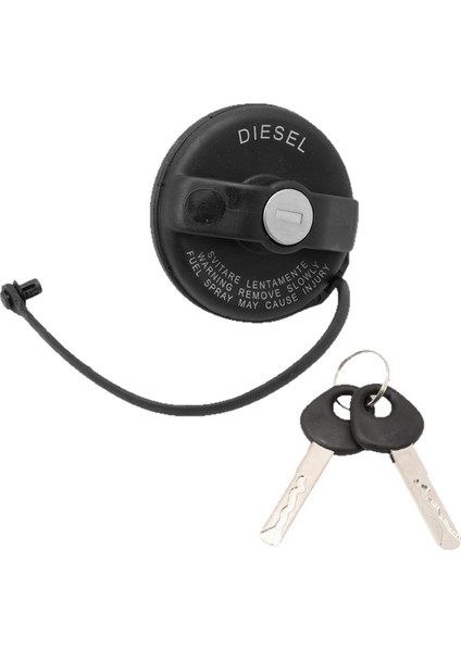 Fiat 71802900 Için 2 Tuşlu Yakıt Deposu Kapağı (Yurt Dışından)