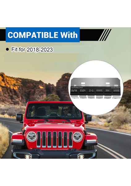 68368853AA 956-600 Jeep Wrangler Için Uygun Sigorta 2018-2023 Jeep Gladiator 2020 956-600 956600&#39 Ü Değiştirin (Yurt Dışından) fırsatları