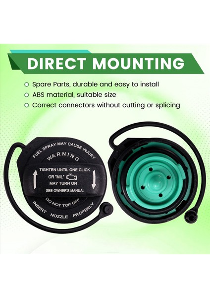 5pcs Araba Yakıt Gaz Tankları Kapağı 3C0201550N 3C8-201-550-E Volkswagen Golf Audi A4 (Yurt Dışından) modelleri