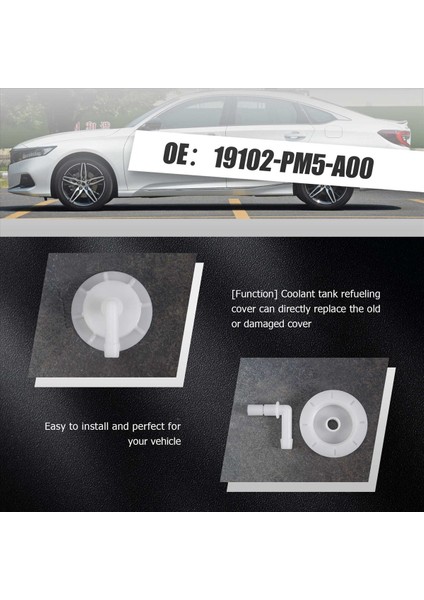 Honda Acura Accord Sivil Pilot Insight-Elements Için 2 Pack Radyatör Soğutucu Rezervuar Taşma Tank Kapağı 19102-PM5-A00 (Yurt Dışından) fiyatları