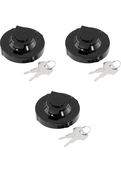 Takeuchi Excavator Track Loader Exkavatör Aksesuarları 15521-00500 Için 6 Tuşlu 3x Ekskavatör Yakıt Deposu Kapağı (Yurt Dışından)