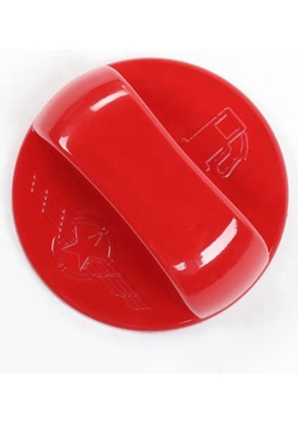 Suzuki Jimny Için JB64 JB74 2019-2021 Kapı Yakıt Deposu Kapak Gaz Dolgu Tankı Tapaları Kapak Araç Iç Aksesuarları Kırmızı (Yurt Dışından)