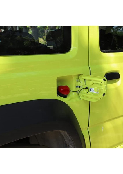 Suzuki Jimny Için JB64 JB74 2019-2021 Kapı Yakıt Deposu Kapak Gaz Dolgu Tankı Tapaları Kapak Araç Iç Aksesuarları Kırmızı (Yurt Dışından) modelleri