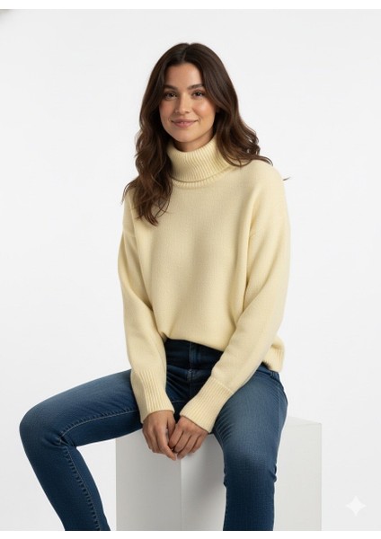 Kadın Balıkçı Kısa Kazak 7350 modelleri