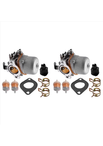 2x Briggs &amp Stratton Walbro Lmt Için Otomatik Karbüratör 5-4993 Montaj Contası Filtresi Yakıt Besleme Sistemi Karbüratör (Yurt Dışından)