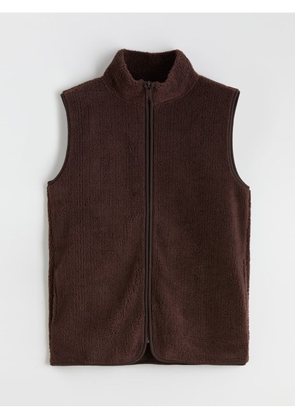 Yeni Sezon Dik Yaka Kadın Polar Yelek indirimleri