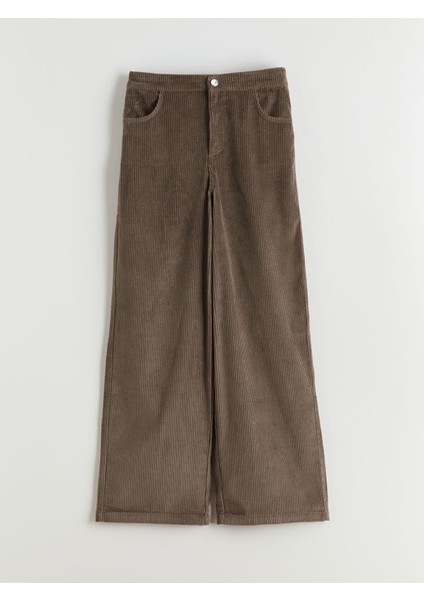 Yeni Sezon Beli Lastikli Kadife Kadın Pantolon indirimleri