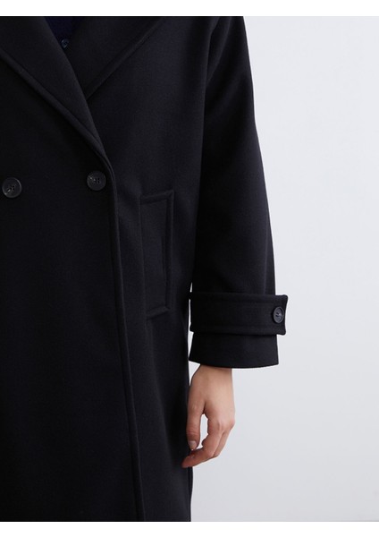 Yeni Sezon Ceket Yaka Kadın Kaşe Kaban modelleri