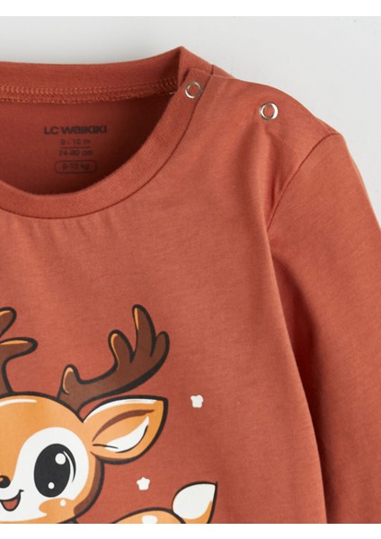 Yeni Sezon Baskılı Erkek Çocuk Pijama Üst modelleri