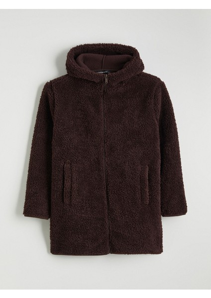 Yeni Sezon Kapüşonlu Kadın Polar Hırka