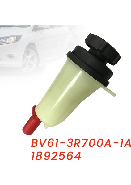 2x Hidrolik Direksiyon Rezervuarı Genişletme Tankı W/cap BV61-3R700A-1A Ford Focus Mk3 2011-2019 Yağ Direksiyon Pompası (Yurt Dışından) modelleri