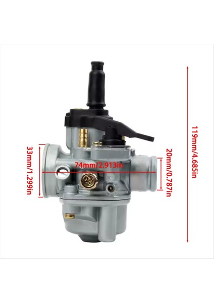 Motosiklet Karbüratör 17 Dellorto Phva Için 5mm Karbüratör 17 5 Ed Tomos A55 50CC 80CC Motosiklet Aksesuarları (Yurt Dışından) modelleri