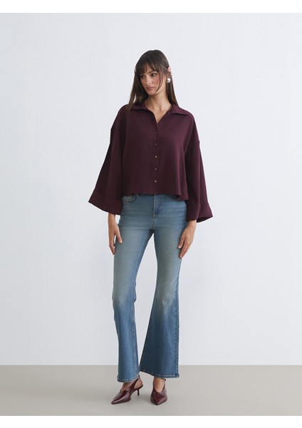 Yeni Sezon Oversize Kadın Gömlek modelleri