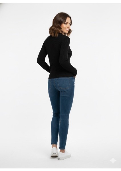 Kadın Triko Crop Bluz 15474 modelleri