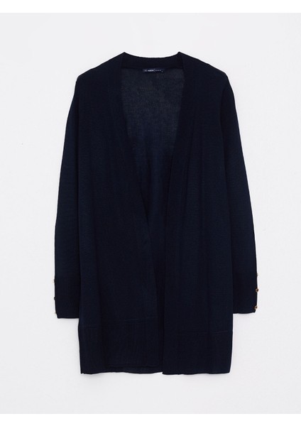 Yeni Sezon Şal Yaka Düz Uzun Kollu Kadın Triko Hırka indirimleri