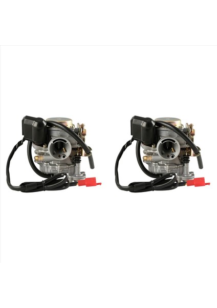 2x 50CC Scooter Moped Atv Karbonhidrat Karbüratör Çin Gy6 139QMB Roketa Sunl Baja Taotao Panterra Için 49CC 60CC (Yurt Dışından)