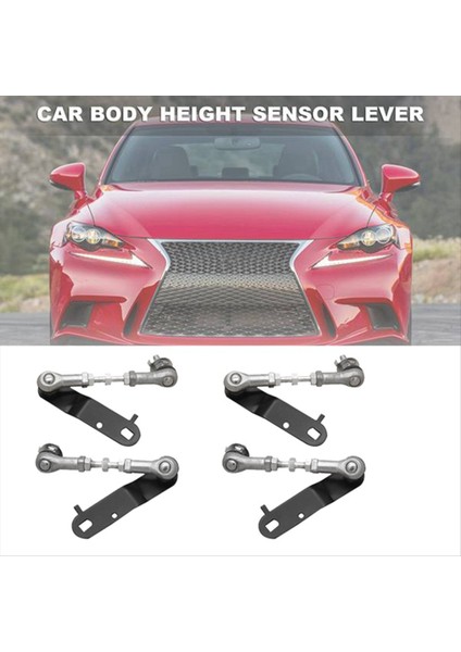 2paır Yükseklik Sensörü Çubuk 48906-35010 48906-3502 Toyota 4runner Lexus GX470 03-09 Arka Yükseklik Kontrol Sensörü Bağlantı (Yurt Dışından) fırsatları