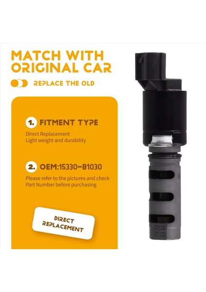 15330-B1030 Motor Eksantrik Mili Zamanlama Daihatsu Sirion Için Yağ Kontrol Vanası 09 Toyota Avanza1 5 Rush 1 5 (Yurt Dışından) indirimleri