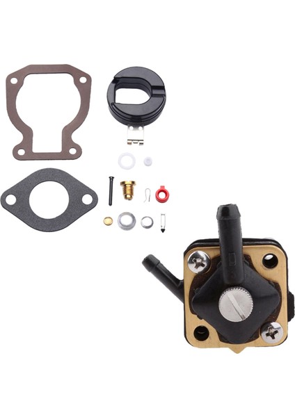 Johnson Evinrude 6-15HP Motor ve 1 Set Karbüratör Onarım Kiti Için 1 Adet Yakıt Pompası Şamandıra ile 4-15 Ps (Yurt Dışından) fiyatları