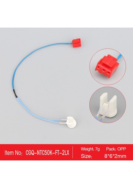 Webasto Otomobil Kamyonları Için 2x Hava Hava Park Edinme Sıcaklık Sensörü NTC50K Kamyon Otobüs Teknesi Isıtma Sıcaklık Sensörü Mavi Hat (Yurt Dışından) fiyatları