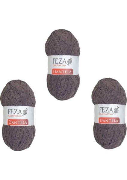 Kendinden Desenli Iplikdantela El Örgü Ipliği, 50 Gr, 200 M (3ADET)