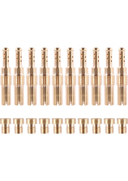 20PCS Karbüratör Ana Jet Kiti Keihin Oko Cvk Için Pwk Için Yavaş/pilot Jet Seti (Yurt Dışından)