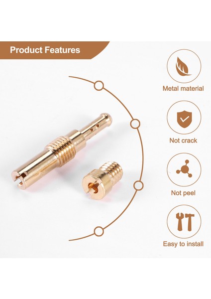 20PCS Karbüratör Ana Jet Kiti Keihin Oko Cvk Için Pwk Için Yavaş/pilot Jet Seti (Yurt Dışından) fiyatları