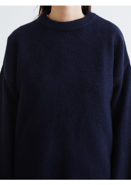 Yeni Sezon Bisiklet Yaka Kadın Triko Kazak modelleri