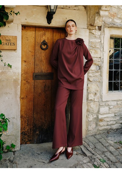 Yeni Sezon Geniş Paça Kadın Pantolon