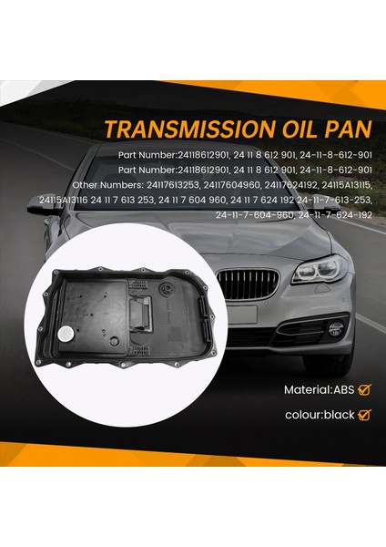 24118612901 Bmw F20 F30 F80 X1 Için Otomatik Şanzıman Yağı Tavası (Yurt Dışından) fırsatları