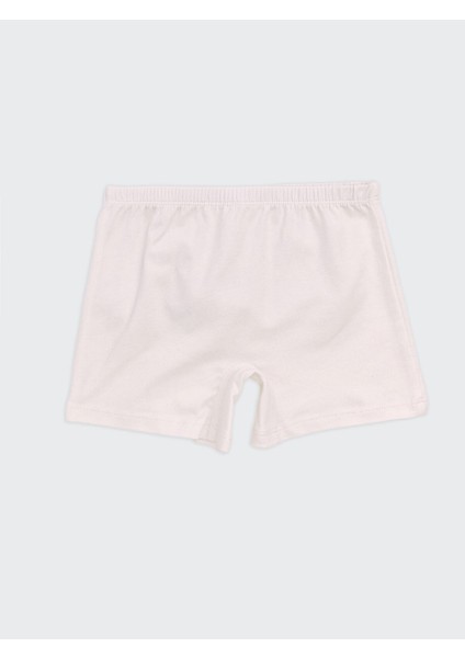 Yeni Sezon Beli Lastikli Basic Kız Çocuk Boxer