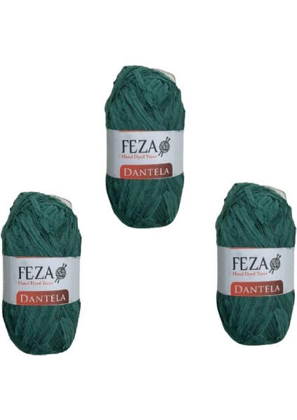 Kendinden Desenli Iplikdantela El Örgü Ipliği, 50 Gr, 200 M (3ADET)