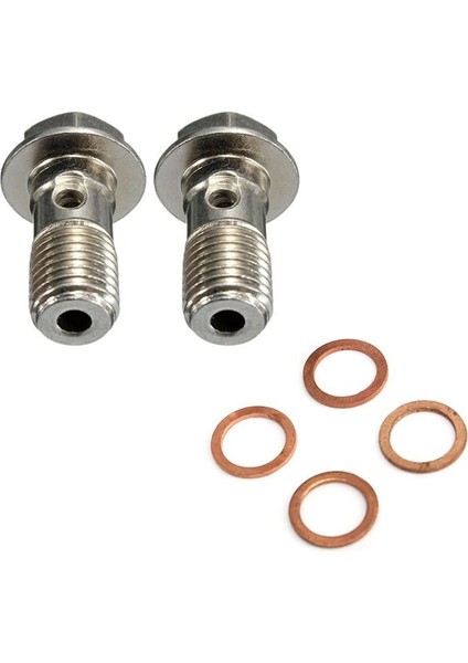 Motosiklet Paslanmaz M10 x 1 25 Banjo Cıvataları Fren Ana Silindir Vidalı Fren Hortumu Kaliper Cıvatası Hidrolik Debriyaj Vidası (Yurt Dışından) fiyatları