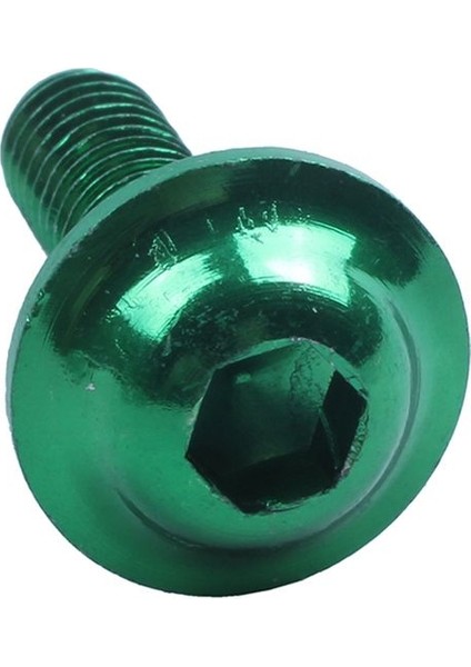 60 Pcs Yeşil Alüminyum Alaşım Motosiklet Altıgen Cıvatalar Vidalar M6 (Yurt Dışından) modelleri